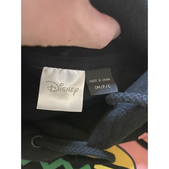 Disney The Lion King Hoodie Unisex Small Simba Art Black Pullover‎ Hipster - Picture 2 of 5